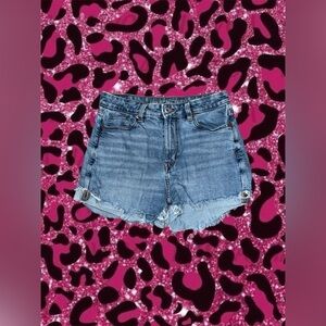 2010s American Eagle blue denim shorts
